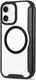 Apple iPhone 16 Plus Hoesje met MagSafe Book Case Transparant / Zwart afbeelding 8