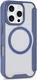 Apple iPhone 16 Pro Max Hoesje met MagSafe Book Case Transparant / Blauw afbeelding 6