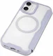 Apple iPhone 16 Hoesje met MagSafe Book Case Transparant / Paars afbeelding 9