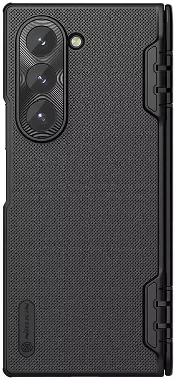 Nillkin Super Frosted Shield Samsung Galaxy Z Fold 6 Hoesje Back Cover Zwart afbeelding 2