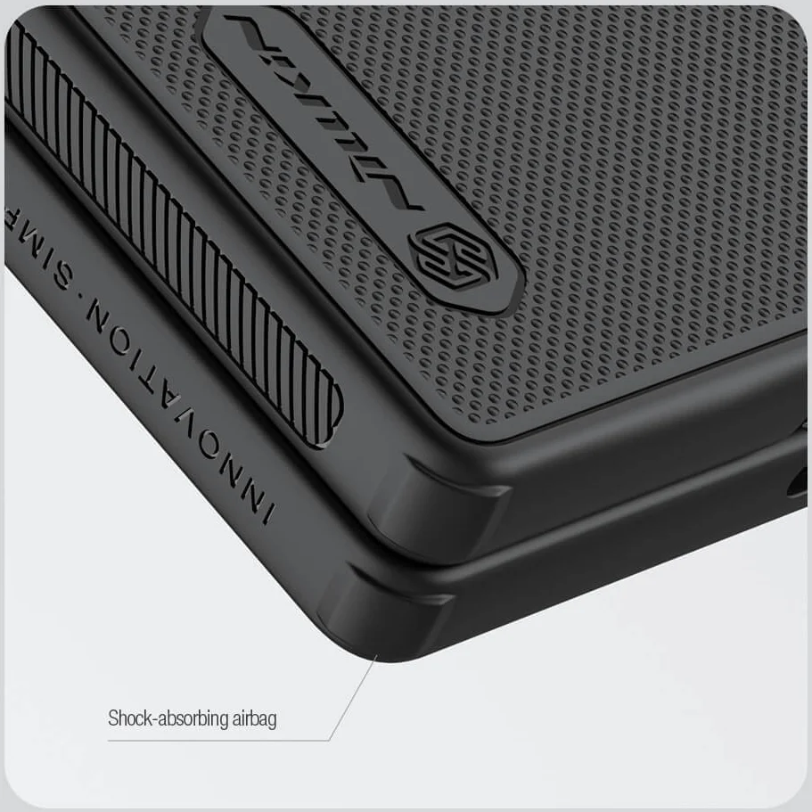Nillkin Super Frosted Shield Samsung Galaxy Z Fold 6 Hoesje Back Cover Zwart afbeelding 7