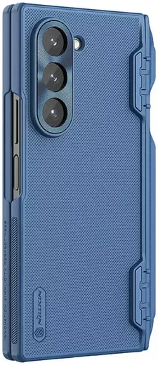 Nillkin Super Frosted Shield Samsung Galaxy Z Fold 6 Hoesje Back Cover Blauw afbeelding 8