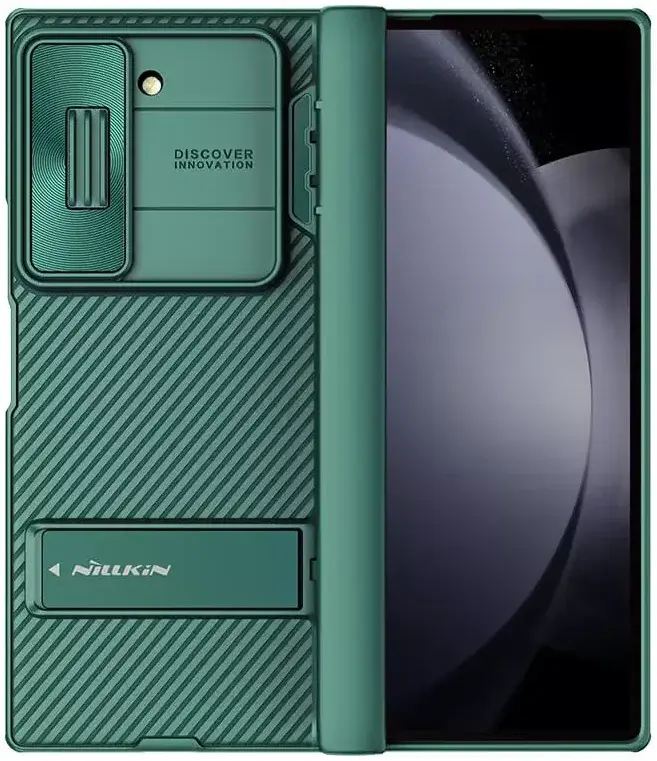 Nillkin CamShield Samsung Galaxy Z Fold 6 Hoesje met Kickstand Groen afbeelding 1