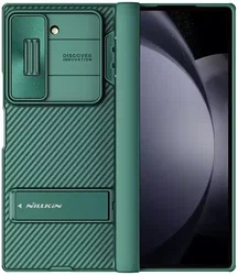 Nillkin CamShield Samsung Galaxy Z Fold 6 Hoesje met Kickstand Groen afbeelding