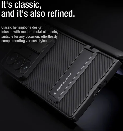 Nillkin CamShield Samsung Galaxy Z Fold 6 Hoesje met Kickstand Groen afbeelding 8