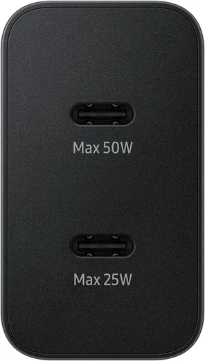 Originele Samsung 50W Power Adapter Duo met USB-C Kabel 1.8 Meter 5A Zwart afbeelding 3