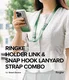 Ringke Holder Link & Snap Hook Lanyard Strap - Telefoonkoord Aurora afbeelding 10