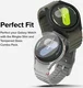 Ringke Slim Hoesje + Tempered Glass - Samsung Galaxy Watch 7 40MM - Matte Zwart afbeelding 4
