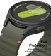 Ringke Slim Hoesje + Tempered Glass - Samsung Galaxy Watch 7 40MM - Matte Zwart afbeelding 8