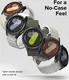 Ringke Slim Hoesje + Tempered Glass - Samsung Galaxy Watch 7 40MM - Zwart afbeelding 6