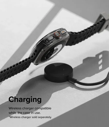 Ringke Slim Hoesje + Tempered Glass - Samsung Galaxy Watch Ultra - Transparant afbeelding 10