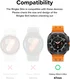 Ringke Slim Hoesje + Tempered Glass - Samsung Galaxy Watch Ultra - Matte Clear afbeelding 2