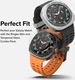 Ringke Slim Hoesje + Tempered Glass - Samsung Galaxy Watch Ultra - Matte Clear afbeelding 4
