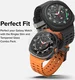 Ringke Slim Hoesje + Tempered Glass - Samsung Galaxy Watch Ultra - Matte Zwart afbeelding 4