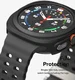 Ringke Slim Hoesje + Tempered Glass - Samsung Galaxy Watch Ultra - Matte Zwart afbeelding 7