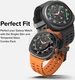 Ringke Slim Hoesje + Tempered Glass - Samsung Galaxy Watch Ultra - Zwart afbeelding 4