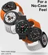 Ringke Slim Hoesje + Tempered Glass - Samsung Galaxy Watch Ultra - Zwart afbeelding 6