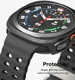 Ringke Slim Hoesje + Tempered Glass - Samsung Galaxy Watch Ultra - Zwart afbeelding 8
