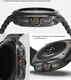 Ringke Slim Hoesje + Tempered Glass - Samsung Galaxy Watch Ultra - Zwart afbeelding 9