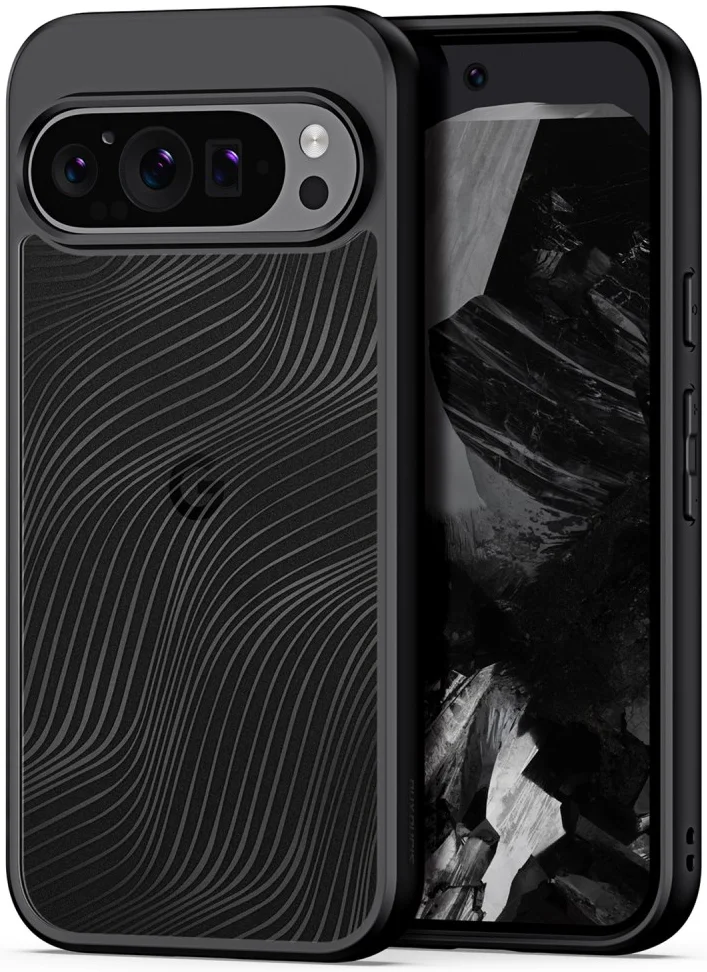 Dux Ducis Aimo Google Pixel 9 / 9 Pro Hoesje Back Cover Zwart afbeelding 1