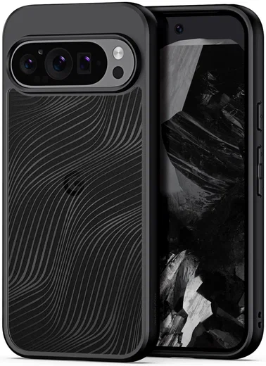 Dux Ducis Aimo Google Pixel 9 / 9 Pro Hoesje Back Cover Zwart afbeelding 1