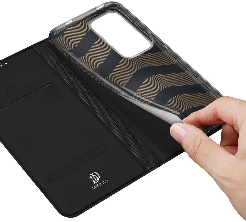 Dux Ducis Skin Pro Oppo Reno 12 Hoesje Portemonnee Zwart afbeelding 8