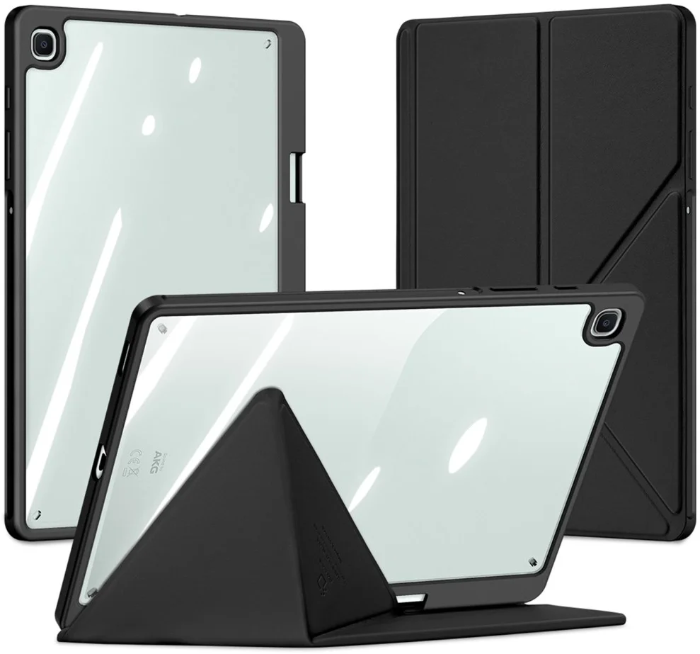 Dux Ducis Magi Samsung Galaxy Tab S6 Lite (2024/2022/2020) Hoes Book Case Zwart afbeelding 1