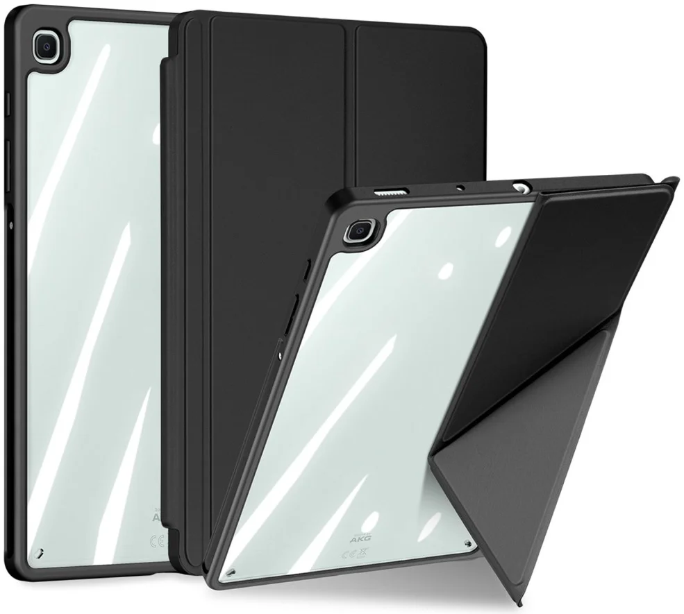 Dux Ducis Magi Samsung Galaxy Tab S6 Lite (2024/2022/2020) Hoes Book Case Zwart afbeelding 2