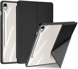 Dux Ducis Magi Samsung Tab S10 Lite / S10 FE S9 (FE) Hoes V-Fold Book Case Zwart afbeelding