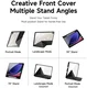 Dux Ducis Magi Samsung Tab S10 Lite / S10 FE S9 (FE) Hoes V-Fold Book Case Zwart afbeelding 7