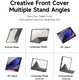 Dux Ducis Magi Samsung Tab S10 Lite / S10 FE S9 (FE) Hoes V-Fold Book Case Grijs afbeelding 5