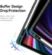 Dux Ducis Magi Samsung Tab S10 Lite / S10 FE S9 (FE) Hoes V-Fold Book Case Grijs afbeelding 8