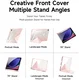 Dux Ducis Magi Samsung Tab S10 Lite / S10 FE S9 (FE) Hoes V-Fold Book Case Roze afbeelding 7