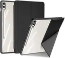 Dux Ducis Magi Samsung Tab S9 Plus / S9 FE Plus Hoes V-Fold Book Case Zwart