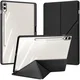 Dux Ducis Magi Samsung Tab S9 Plus / S9 FE Plus Hoes V-Fold Book Case Zwart afbeelding 2