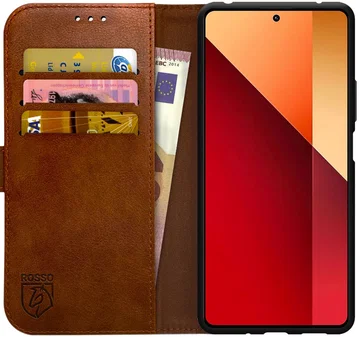 Rosso Element Xiaomi Redmi Note 13 Pro 4G/Poco M6 Pro 4G Hoesje Book Case Bruin