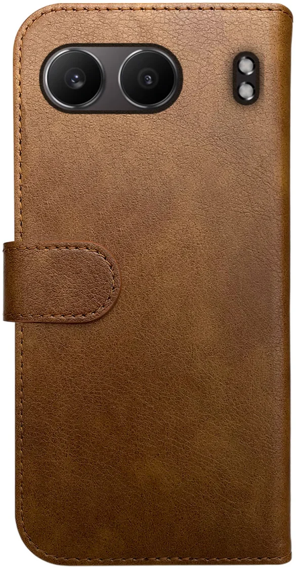 Rosso Element OnePlus Nord 4 Hoesje Book Case Wallet Bruin afbeelding 2