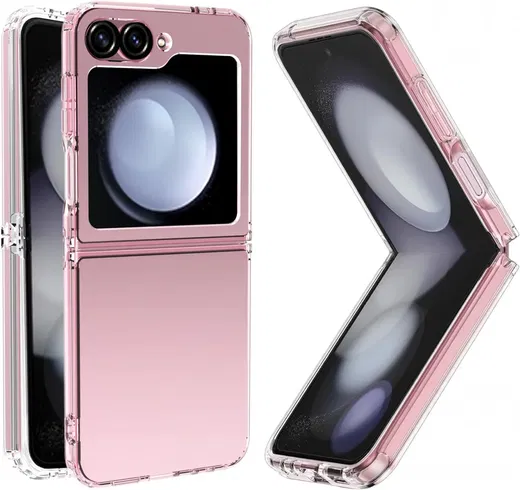 Samsung Galaxy Z Flip 7 FE / 6 Hoesje Dun TPU Back Cover Transparant afbeelding 4