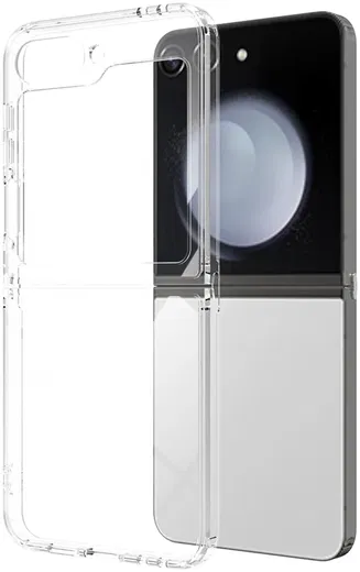 Samsung Galaxy Z Flip 7 FE / 6 Hoesje Dun TPU Back Cover Transparant afbeelding 5