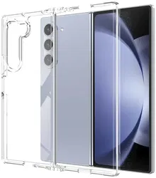 Samsung Galaxy Z Fold 6 Hoesje Schokbestendig en Dun TPU Back Cover Transparant afbeelding