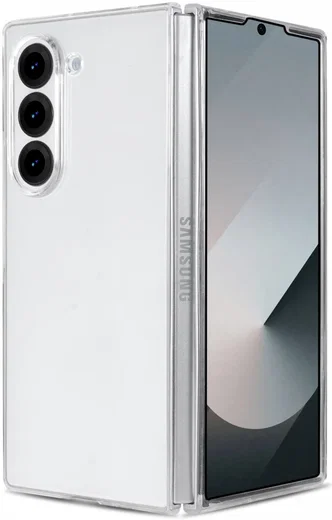 Samsung Galaxy Z Fold 6 Hoesje Armor Back Cover Transparant afbeelding 1