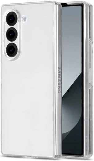 Samsung Galaxy Z Fold 6 Hoesje Armor Back Cover Transparant afbeelding 2