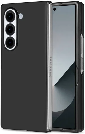 Samsung Galaxy Z Fold 6 Hoesje Armor Back Cover Zwart afbeelding 2