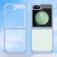 Samsung Galaxy Z Flip 7 FE / 6 Hoesje Shock Proof Back Cover Transparant Blauw afbeelding 9