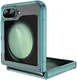 Samsung Galaxy Z Flip 7 FE / 6 Hoesje Shock Proof Back Cover Transparant Groen afbeelding 2