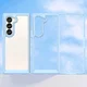 Samsung Galaxy Z Fold 6 Hoesje Shock Proof Back Cover Transparant/Blauw afbeelding 9