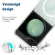 Samsung Galaxy Z Flip 7 FE / 6 MagSafe Hoesje Schokbestendig Dun TPU Transparant afbeelding 3