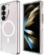 Samsung Galaxy Z Fold 6 Hoesje met MagSafe Dun TPU Back Cover Transparant afbeelding 1