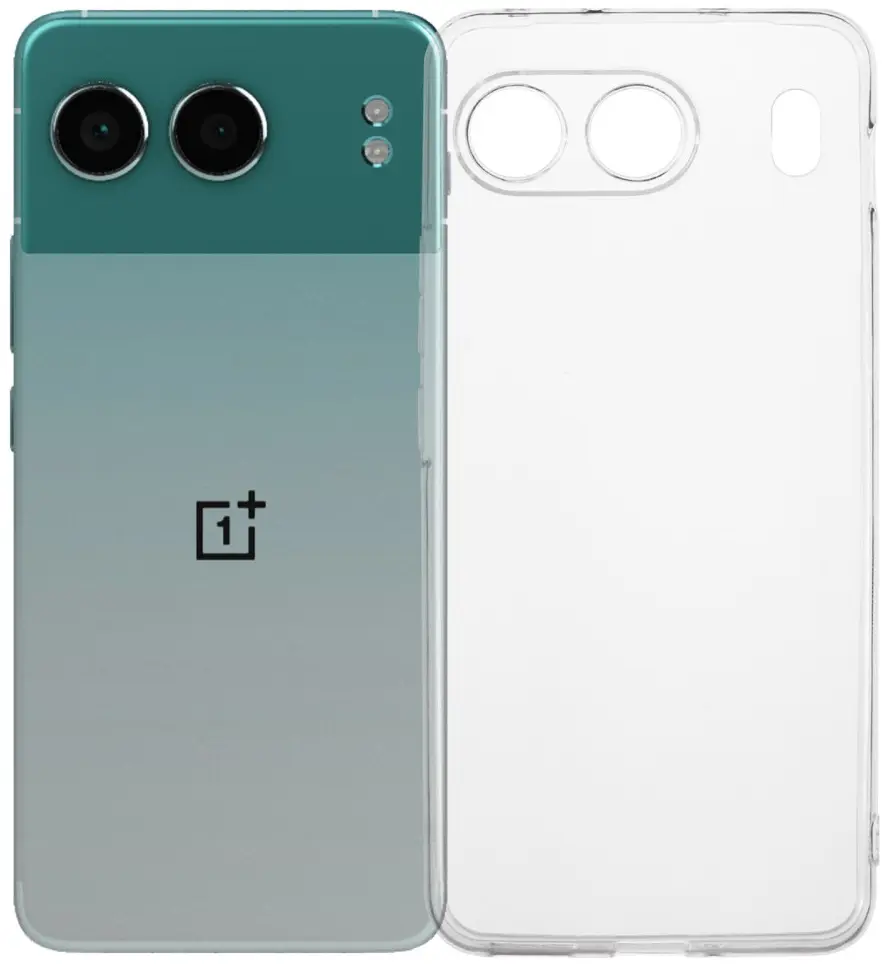 OnePlus Nord 4 Hoesje Dun TPU Back Cover Transparant afbeelding 1