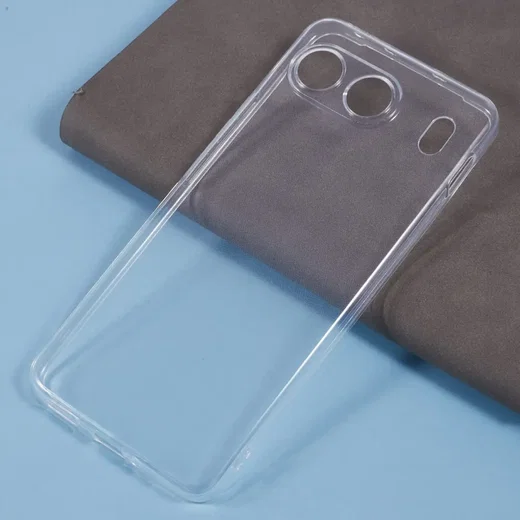 OnePlus Nord 4 Hoesje Dun TPU Back Cover Transparant afbeelding 3